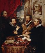Peter Paul Rubens The Four Philosophers (mk08) USA oil painting reproduction